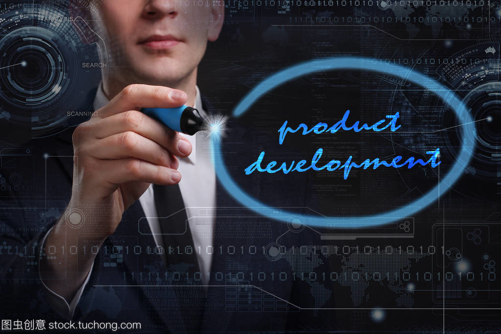 年輕生意中的技術開發 融合互聯網與網絡概念