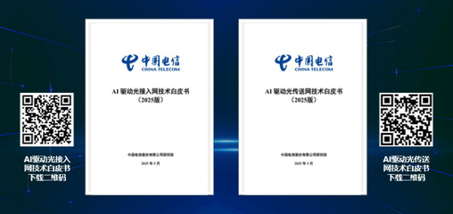 AI時代下的光網躍升 中國電信研究院發布兩項關鍵技術白皮書，根基與創新并重